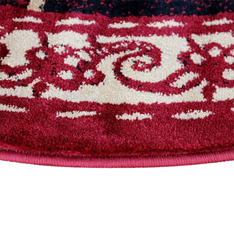Rustic Cabin Style Vintage Rooster Themed Area Rug