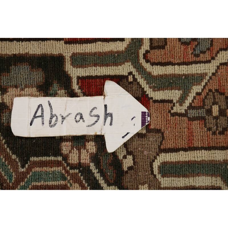 Bakhtiari Vintage Persian Area Rug Hand-Knotted Wool Carpet - 7'1" x 9'9"