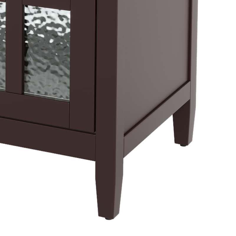 Christopher Knight Home-Josie 30-Inch Bathroom Vanity with Ceramic Sink