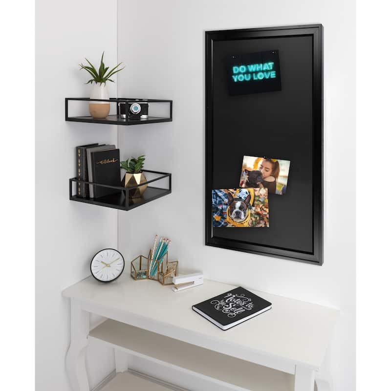 Bosc Framed Magnetic Chalkboard