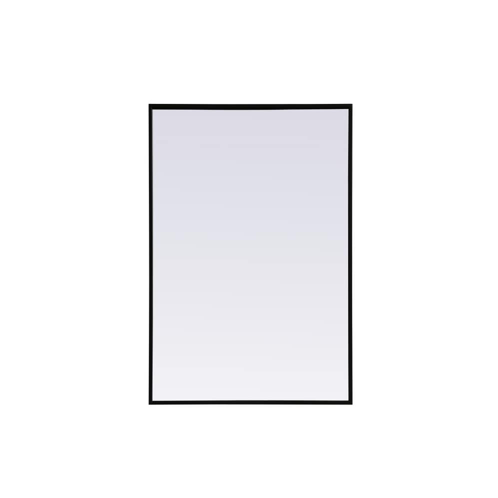 Indigo Home Metal Frame Rectangle Mirror 24x36 Inch