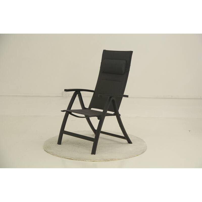 Patio Folding Chairs Set of 2