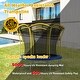 preview thumbnail 10 of 8, Unique Flower Shape Trampoline with Galvanized Steel Frame
