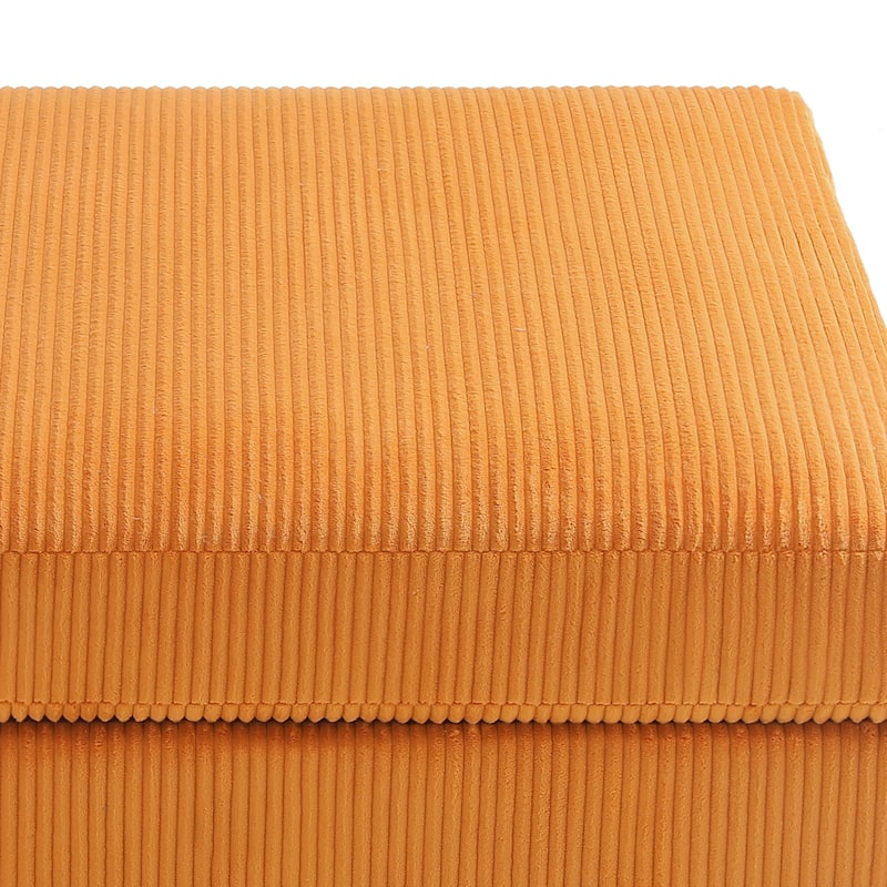 Large Corduroy Ottoman
