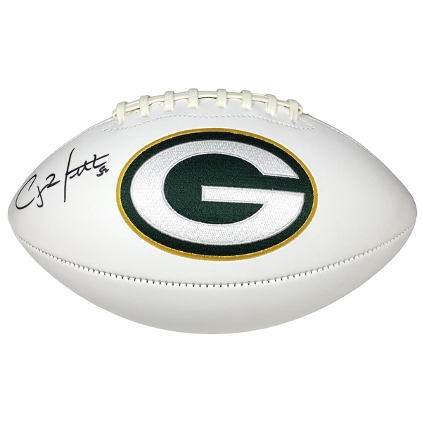 Clay Matthews Signed Green Bay Packers Logo Football Fanatics