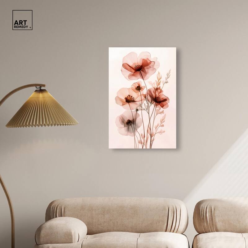 Petal Dye I Canvas by Art Remedy, Gallery Wrapped