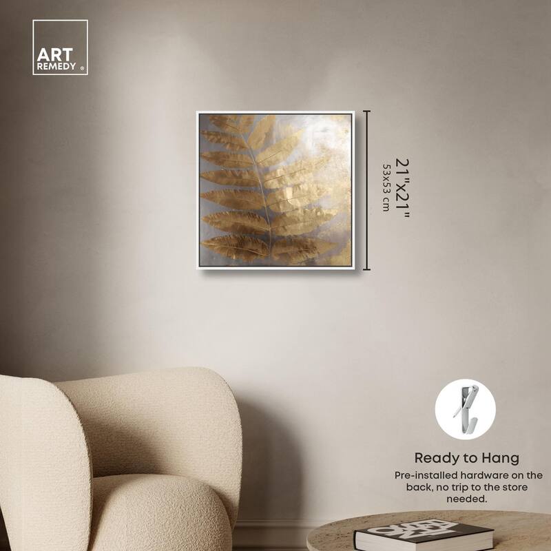 Golden Canopy (II) Canvas by Art Remedy