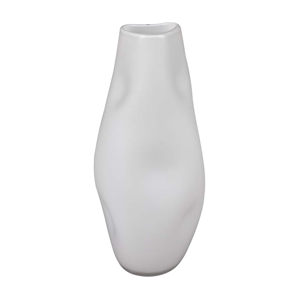 Atlas Dent Blown Glass Vase