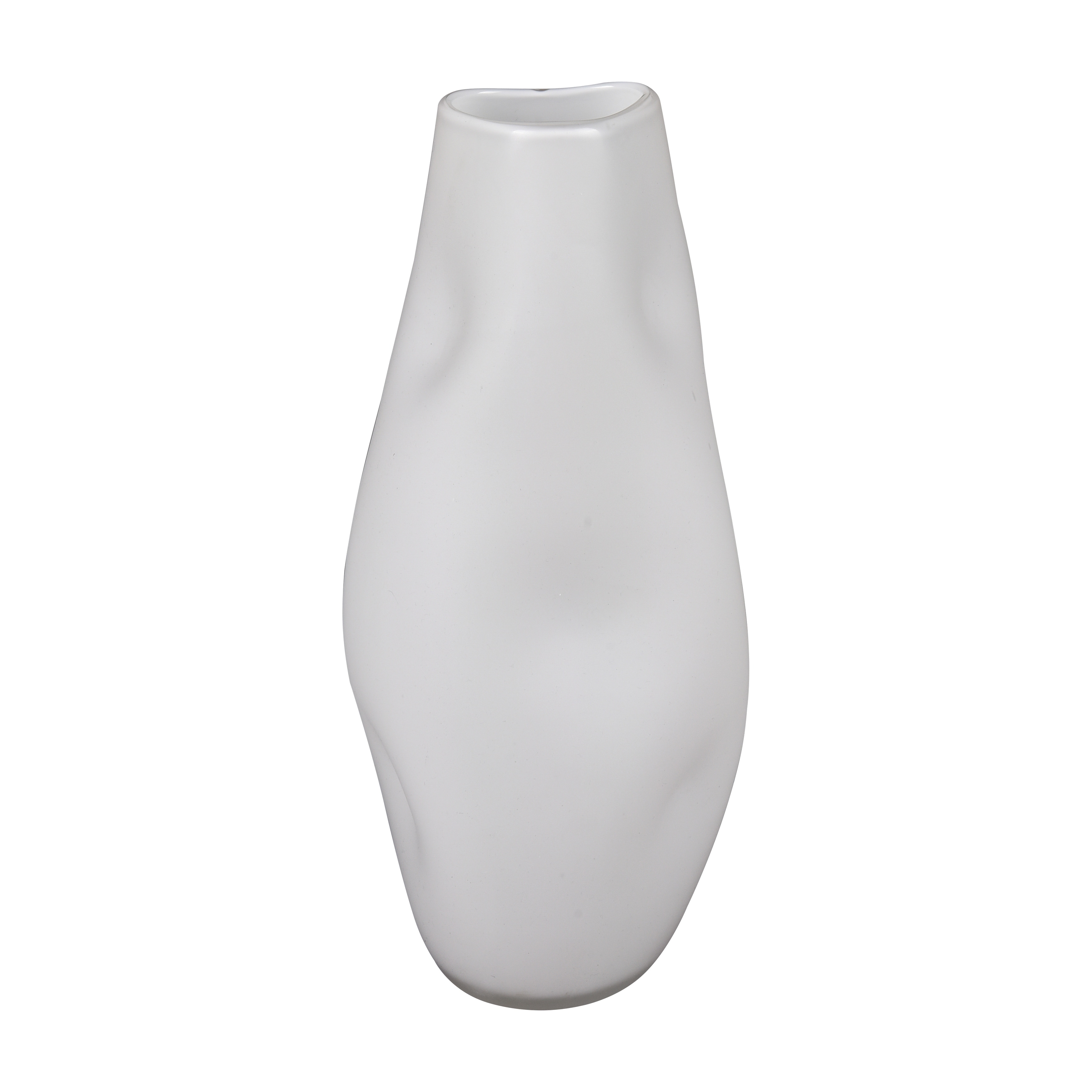 Atlas Dent Blown Glass Vase