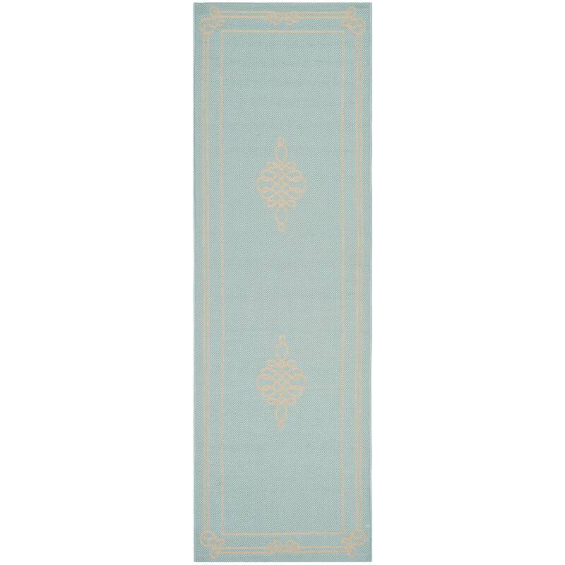 SAFAVIEH Courtyard Vasudha Indoor/ Outdoor Waterproof Patio Backyard Rug