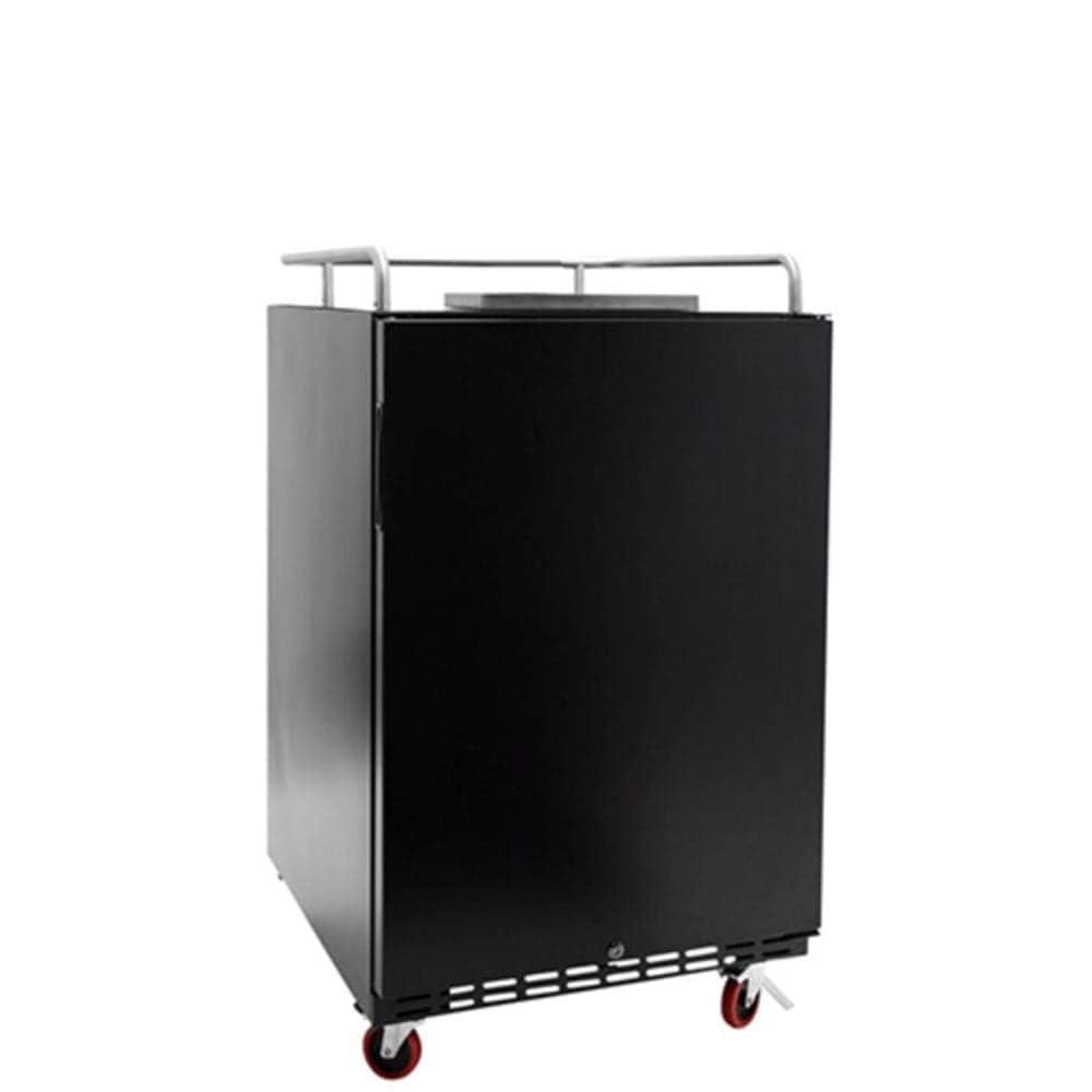 EdgeStar BR7001 24" Wide Kegerator Conversion Refrigerator for Full Size Kegs (Stainless Steel)