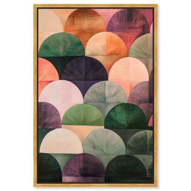 Rising Suns Canvas by Art Remedy - 10" x 15" - Gold