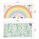 preview thumbnail 5 of 7, Walplus Colorful Rainbow Magic Fairy Glow in the Dark Wall Sticker DIY