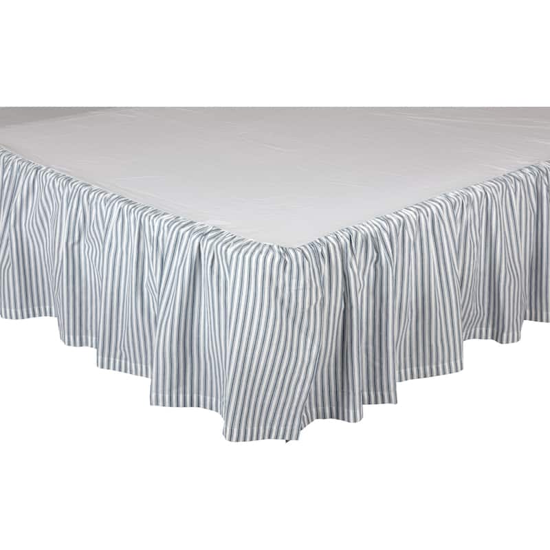 Sawyer Mill Ticking Stripe Bed Skirt