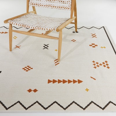 Rosalind Contemporary Indoor/Outdoor Area Rug