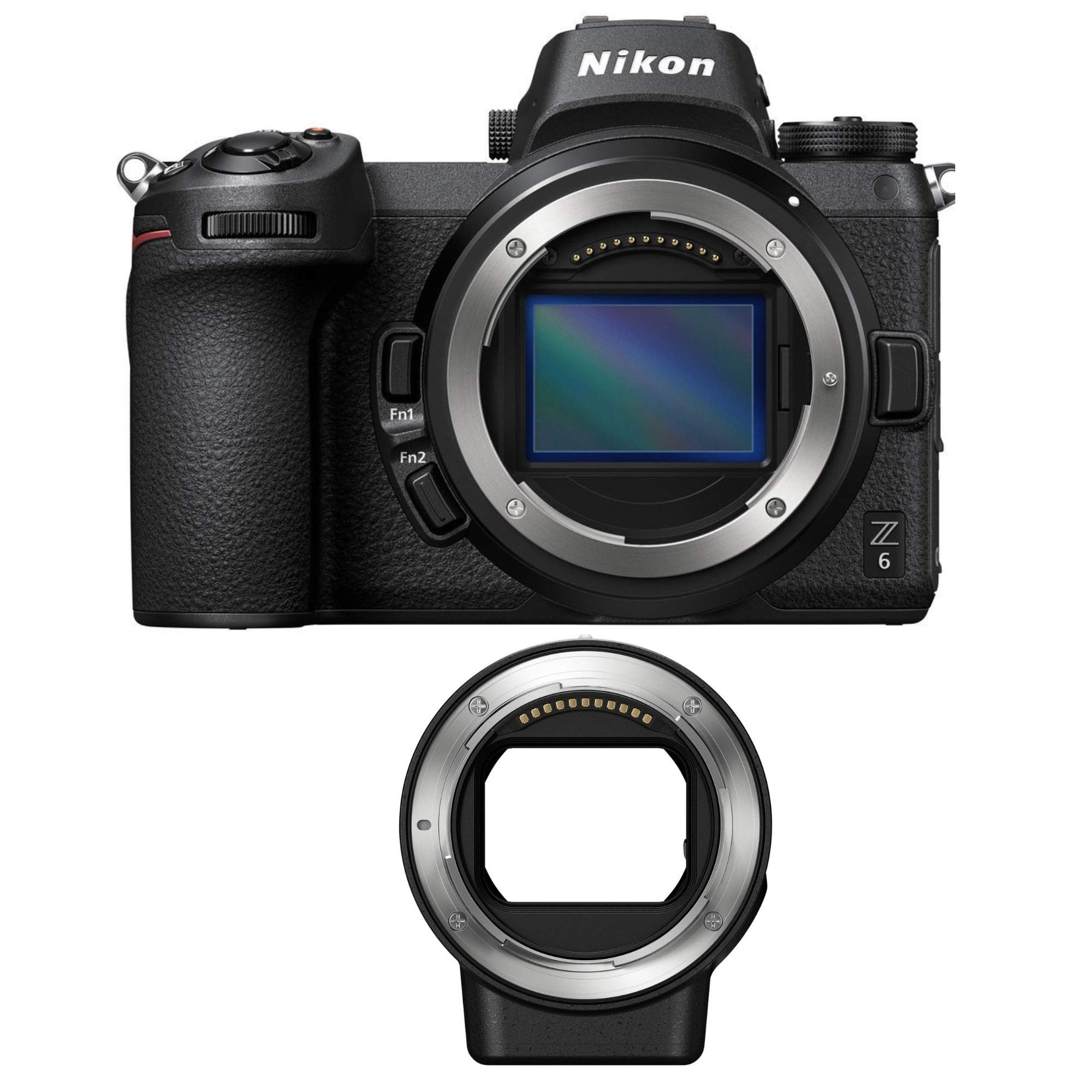 Nikon Z6 Mirrorless Digital Camera with Nikon FTZ ...