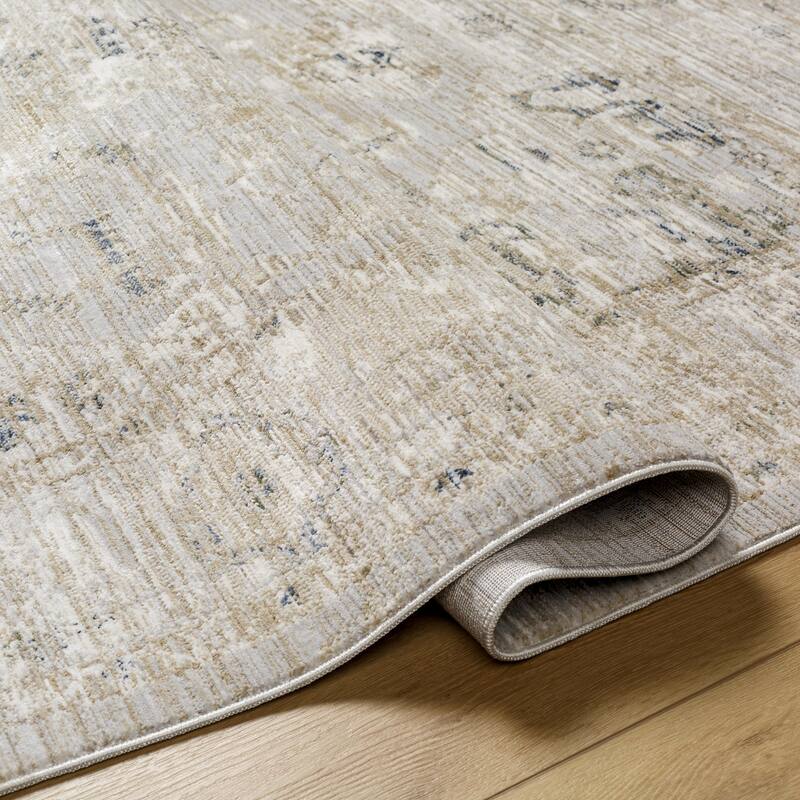 Livabliss Edmonton Vintage Border Area Rug
