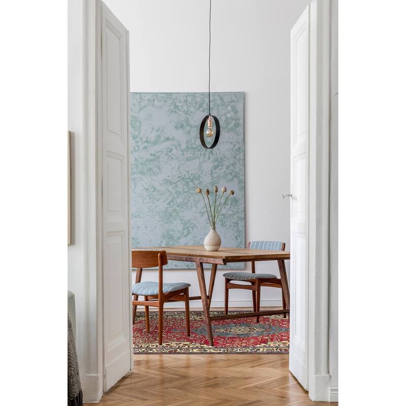 ECARPETGALLERY Hand-knotted Anadol Red Wool Rug - 3'8 x 7'4