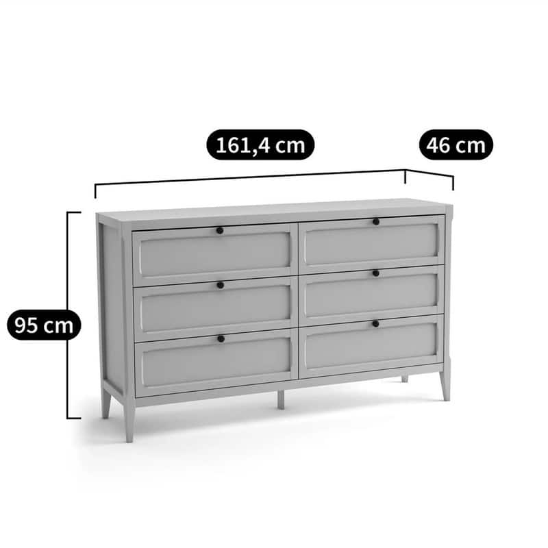 Eugenie Chest of 6 Drawers