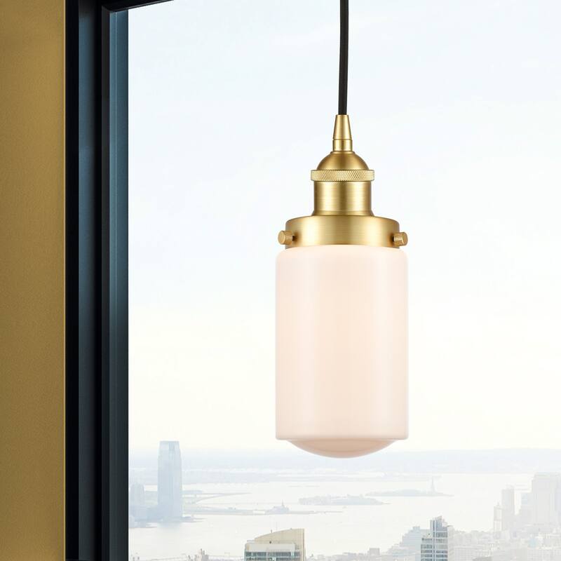 Innovations Lighting 616-1PH-10-5 Dover Pendant Dover 5" Wide Mini