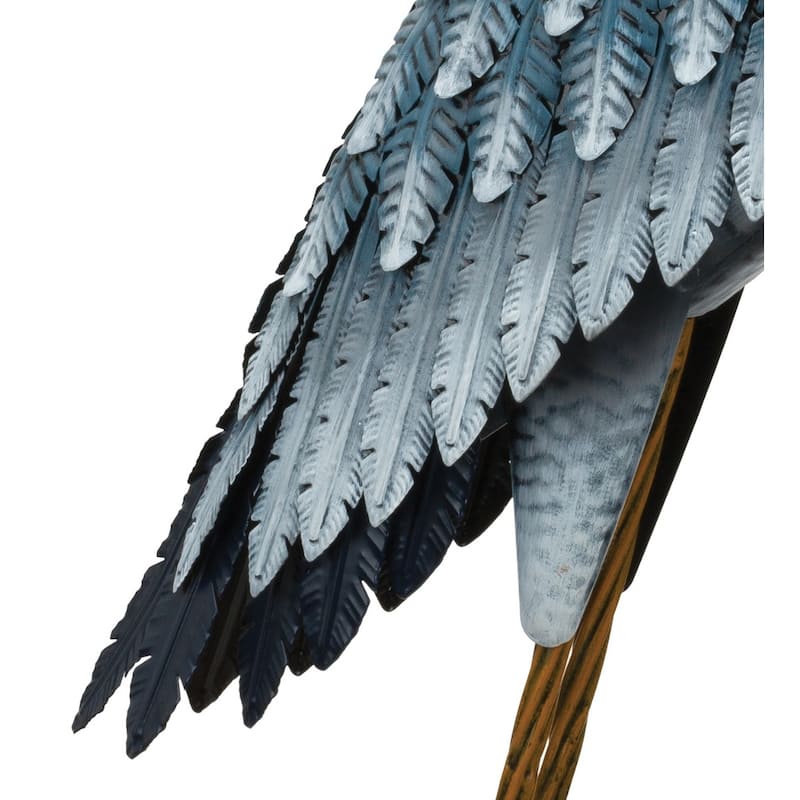 Blue Heron 41 - Down - 19.25"X8.75"X41.5"
