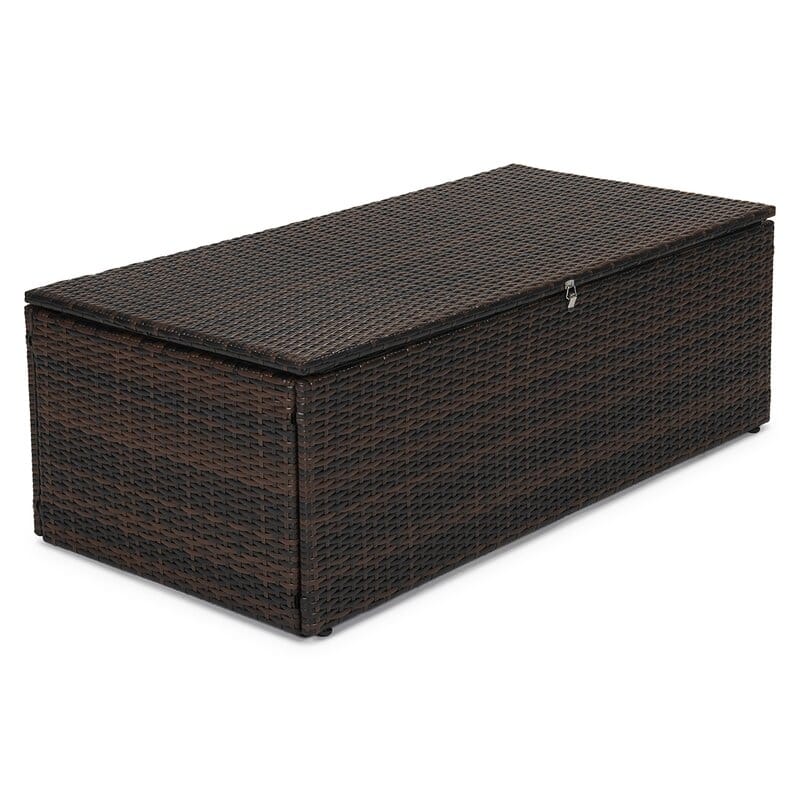 5-piece Wicker Patio Conversation Furniture Set