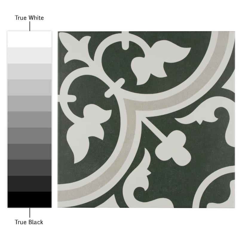 Merola Tile Arte Due 9-3/4" x 9-3/4" Porcelain Floor and Wall Tile