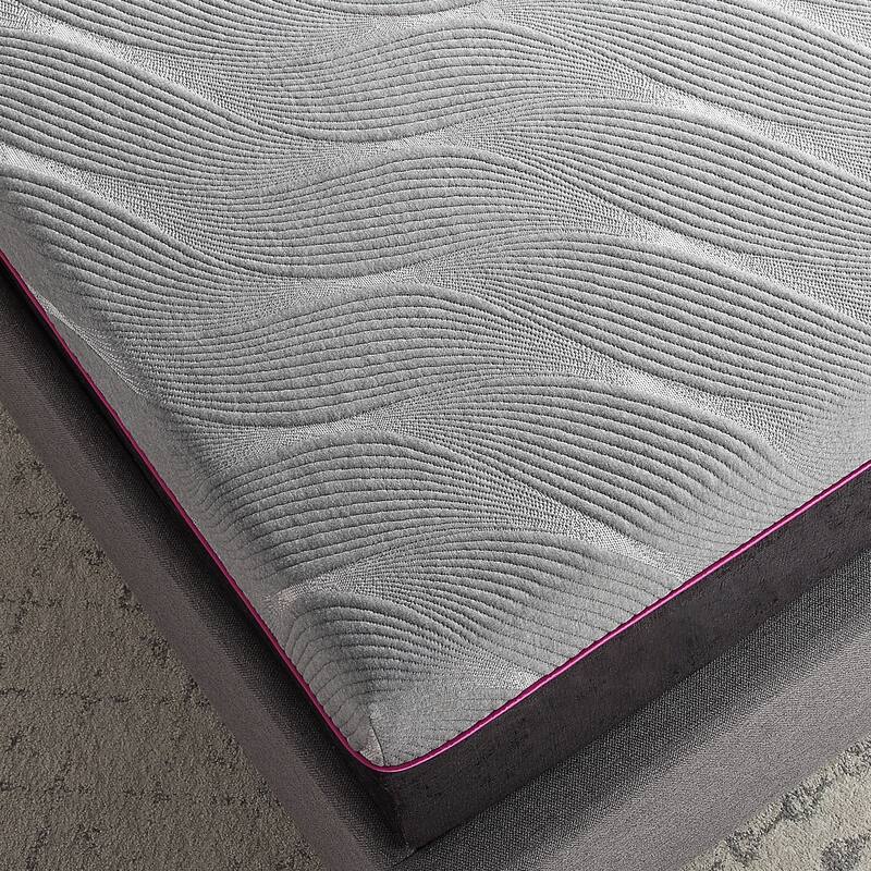 Queen Size 11 Inch Flex Top Latex Foam Mattress with Adjustable Base Bundle