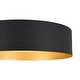 preview thumbnail 10 of 15, 5CCT Dimmable Ceiling Light Round Drum Flush Mount - 13.8 in