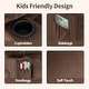 preview thumbnail 61 of 79, MCombo Big Kids Recliner Chair with Cup Holders , Velvet Fabric