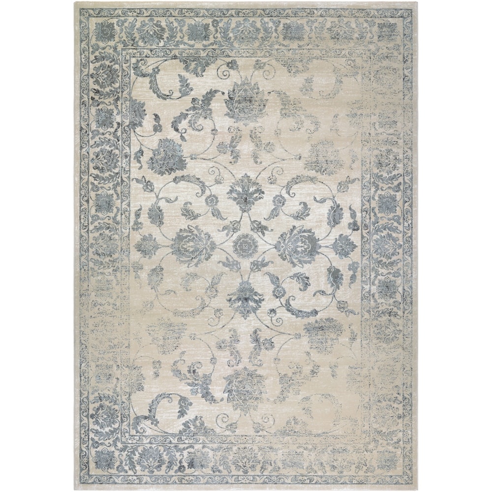 Couristan Provincia Botanic Applique Area Rug