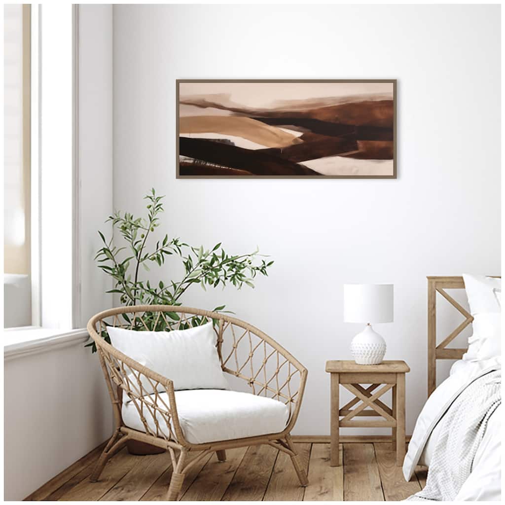 Kate and Laurel Pathway I Panel by Amy Lighthall Framed Canvas Wall Art Print