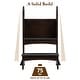 preview thumbnail 22 of 61, Kids Wooden Kitchen Step Stool with Safety Rails and Anti-Slip Mat, Kids Countertop Step Stools for Kids