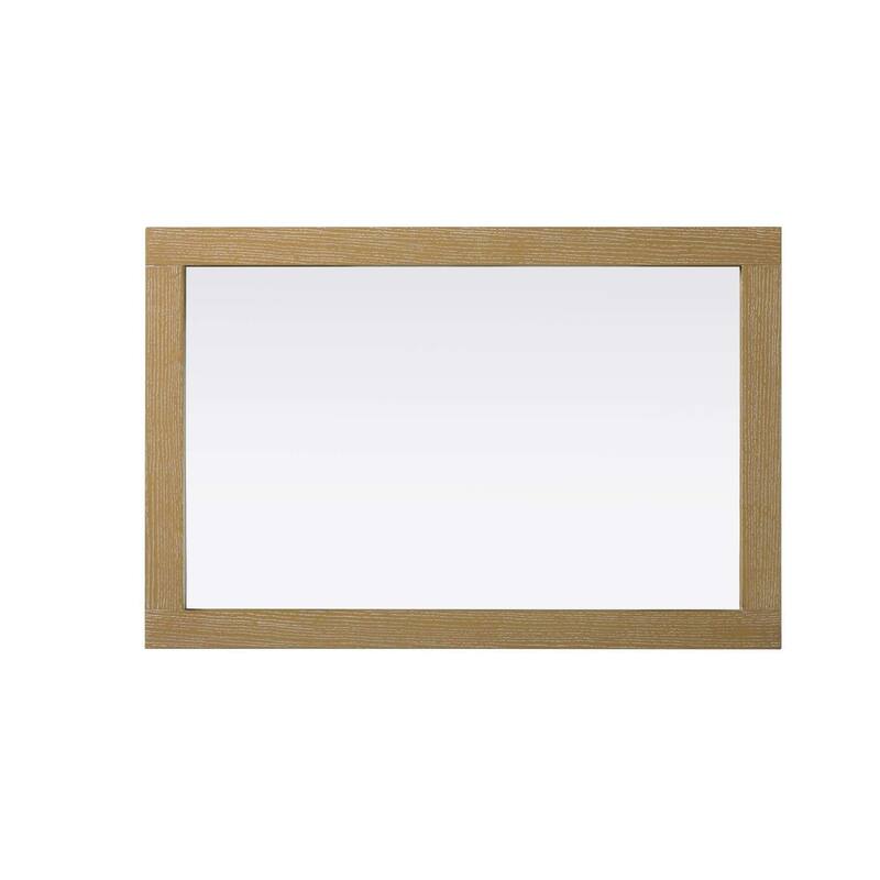 Solene Wooden Rectangle Mirror (24-30 x 36 in.)