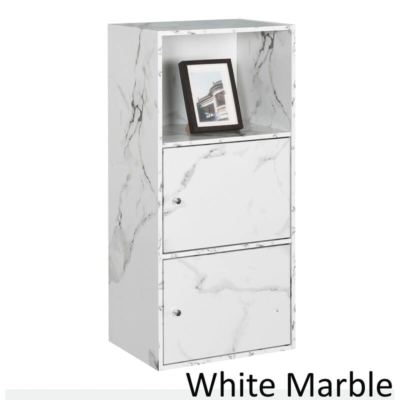 Convenience Concepts Xtra Storage 2 Door Cabinet with Shelf