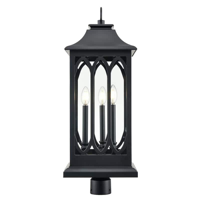 Millennium Lighting 88105 Mallorey 3 Light 29" Tall Post Light