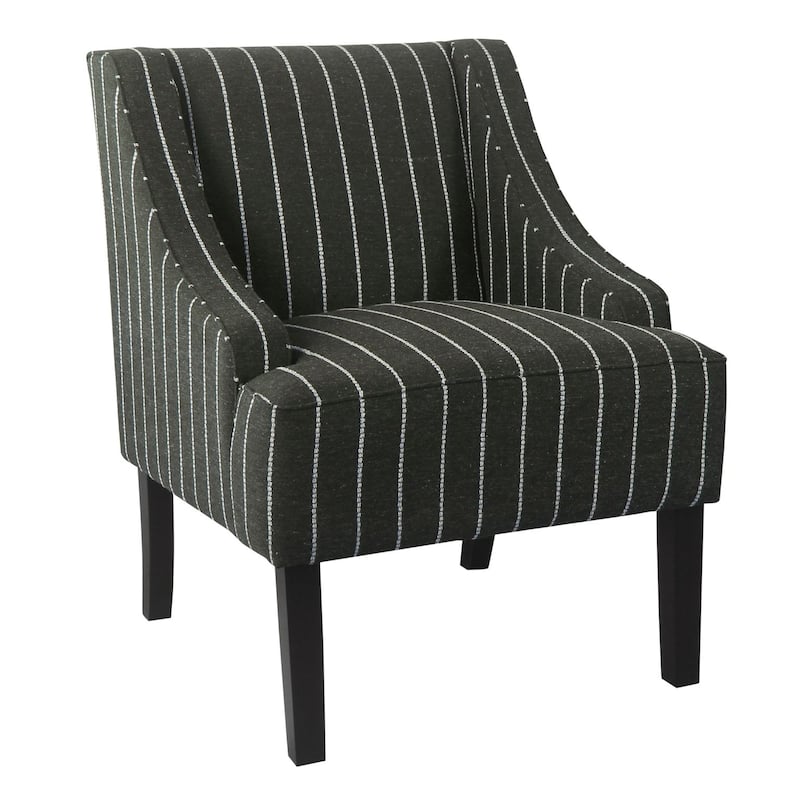HomePop Classic Swoop Arm Accent Chair