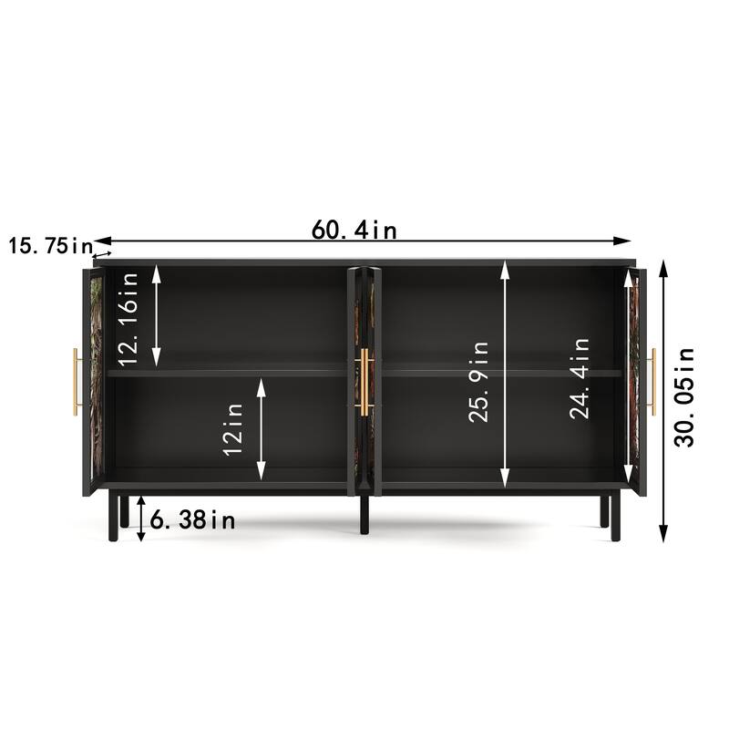 4 doors for Buffet Cabinets