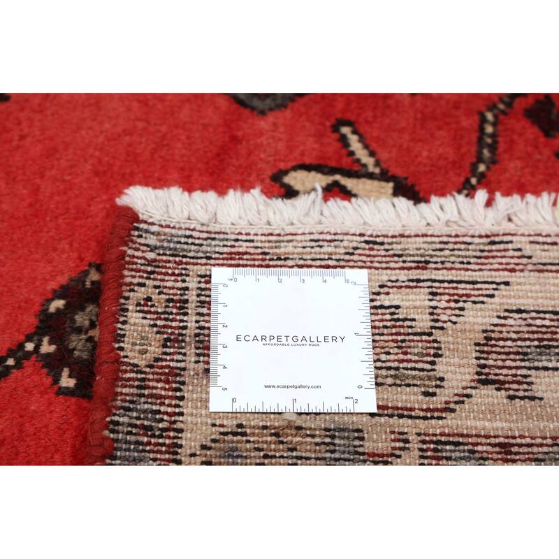 ECARPETGALLERY Hand-knotted Anadol Red Wool Rug - 4'3 x 6'6