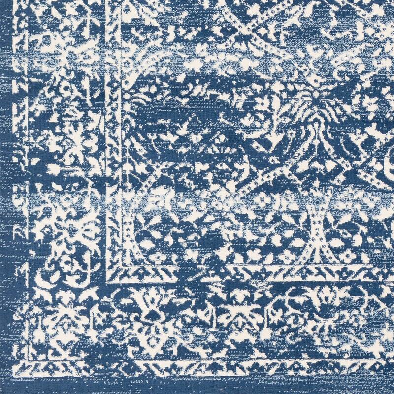 Livabliss Juventas Distressed Medallion Area Rug