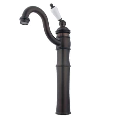Kingston Brass Victorian 1.2 GPM Single Hole Vessel Bathroom Faucet