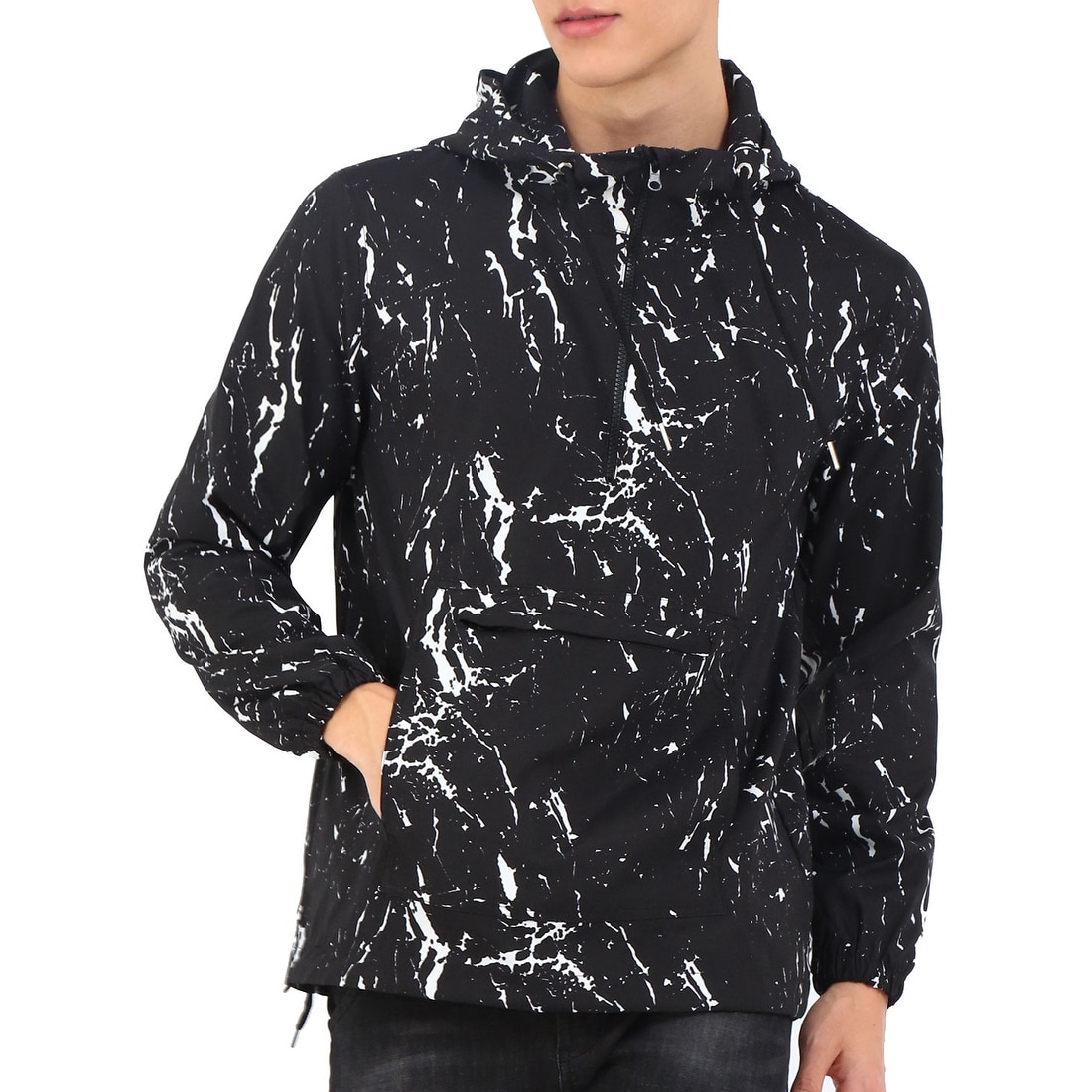 paint splatter hoodie mens