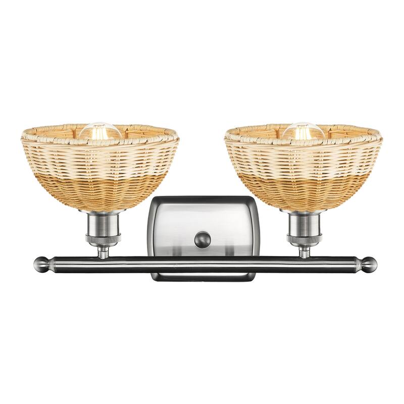 Innovations Lighting Endless Possibilities Ballston - Bristol Natural II - 2 Light 18" Bath Vanity Light