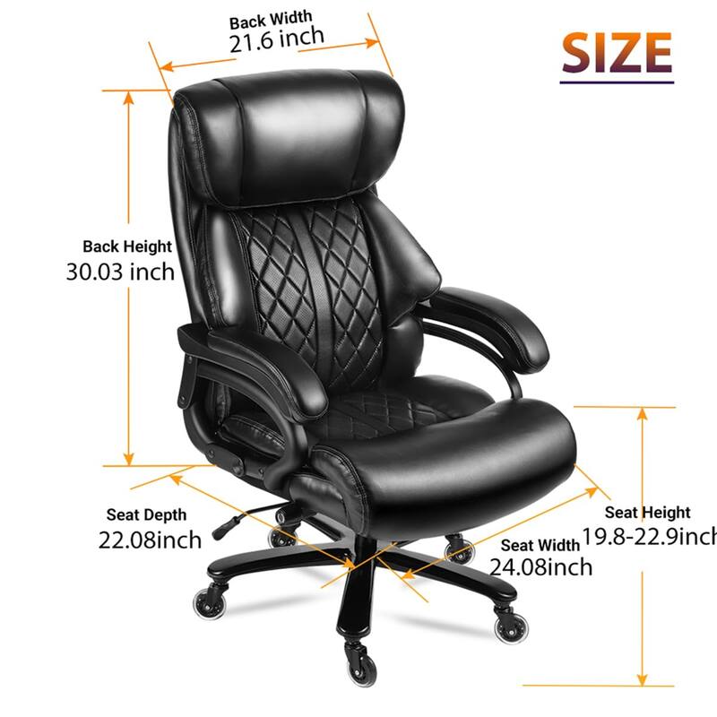 360 Swivel Home Office Desk Chair