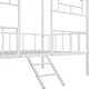 preview thumbnail 2 of 8, Furniture of America Julian Modern Twin Metal House-inspired Low Profile Loft Bed