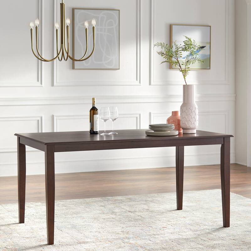 Lifestorey Westmont Dining Table - Rustic Brown