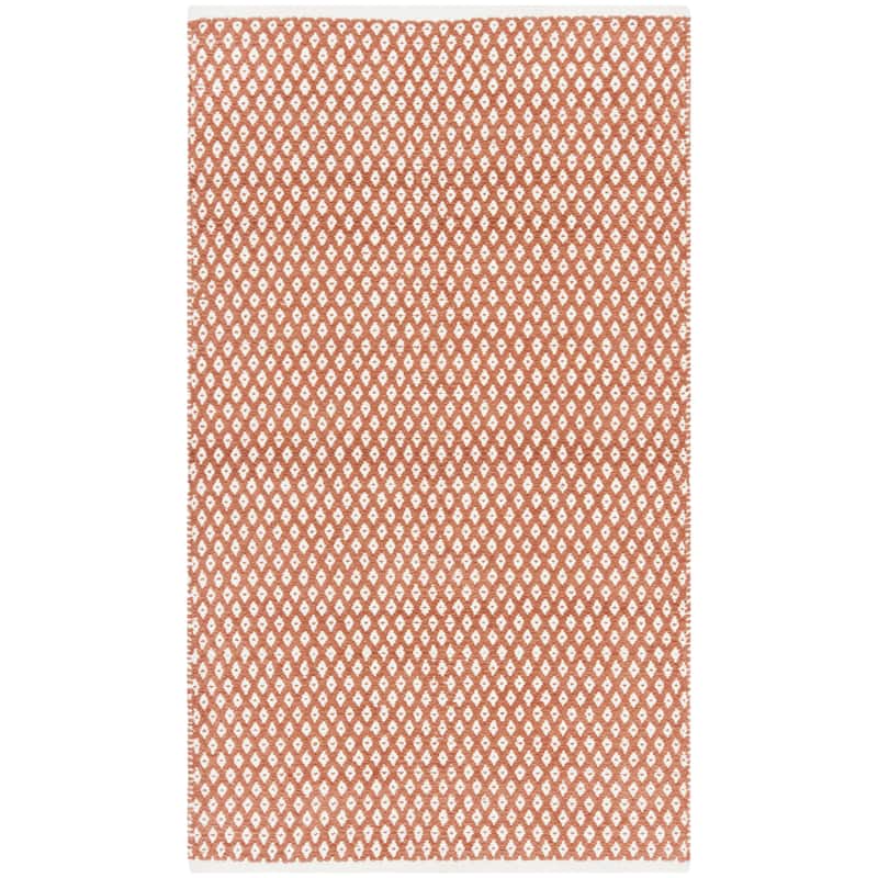 SAFAVIEH Handmade Boston Shirine Coastal Cotton Flatweave Rug
