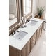 preview thumbnail 7 of 27, James Martin Vanities Bristol 72" Double Vanity, Whitewashed Walnut