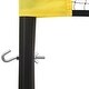 preview thumbnail 4 of 5, vidaXL Volleyball Net Yellow and Black 324"x96.1" PE Fabric
