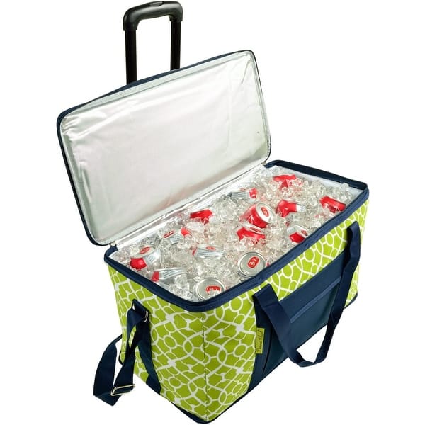 Picnic at Ascot Insulated Casserole Carrier to keep Food Hot or Cold -  Trellis Green